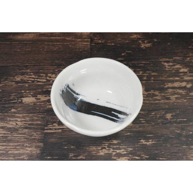筆塗りの和食器小鉢9.5cm　刷毛＆スプラッシュ　[美濃焼/日本製/陶磁器/和食器/和風/副菜/こばち/アウトレット] |  | 01