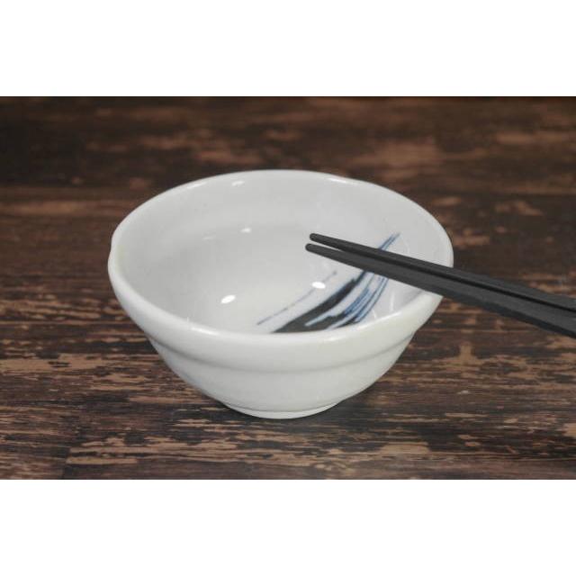 筆塗りの和食器小鉢9.5cm　刷毛＆スプラッシュ　[美濃焼/日本製/陶磁器/和食器/和風/副菜/こばち/アウトレット] |  | 02