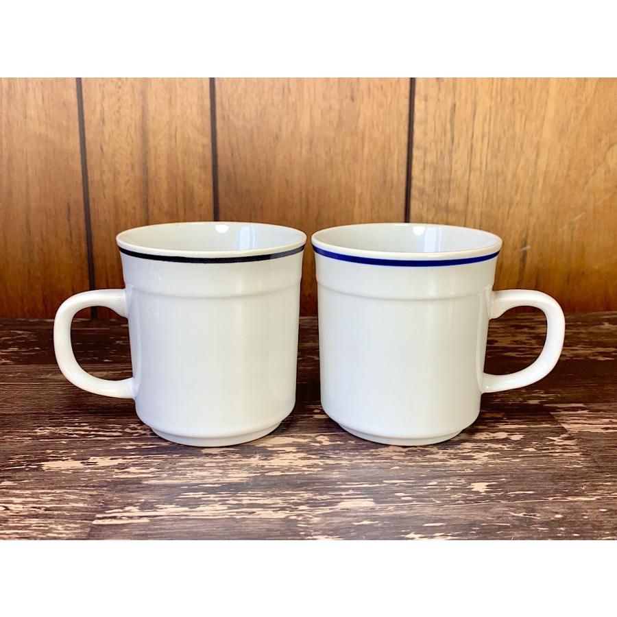 MC033　ラインマグ　紺・黒・緑　[美濃焼/日本製/陶磁器/アウトレット] | 