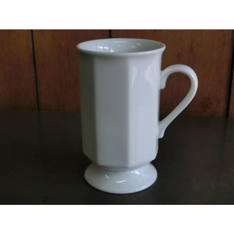 MC079　白さが目立つ白磁八角高台マグ  [美濃焼/日本製/陶磁器/アウトレットこみ] |  | 02