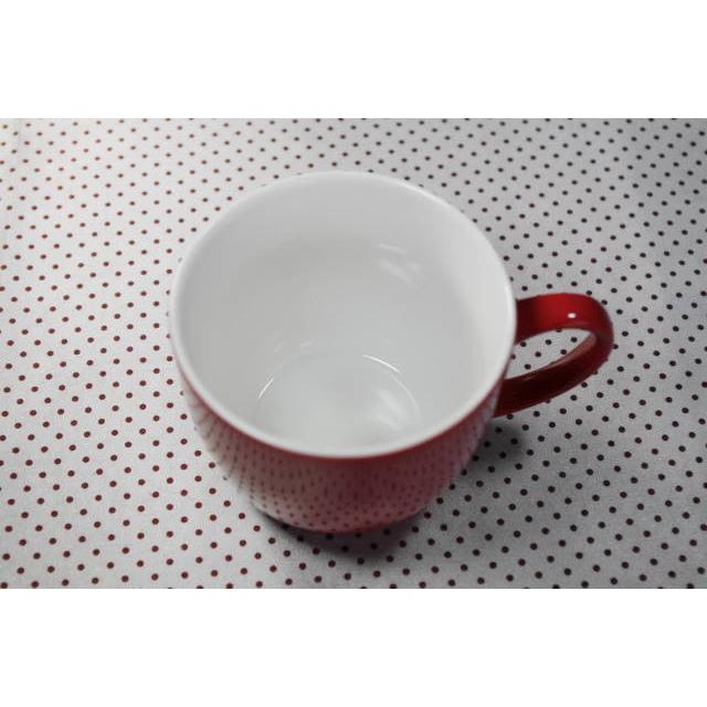 MC128　落ち着いたレッド・スープカップ・マグカップ　アウトレット品 |  | 01