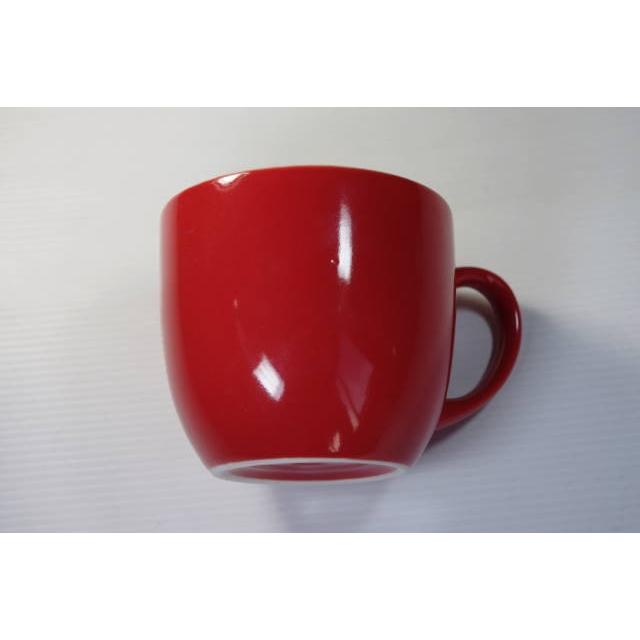 MC128　落ち着いたレッド・スープカップ・マグカップ　アウトレット品 |  | 02