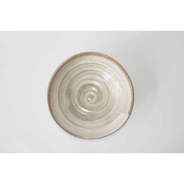 彩華茶粉引白刷毛６５ボウル・盛鉢　[美濃焼/日本製/陶磁器/和食器/和風/大鉢/シリーズ/ベージュ/煮物鉢/料亭/旅館/レストラン/業務用/おしゃれ] |  | 02