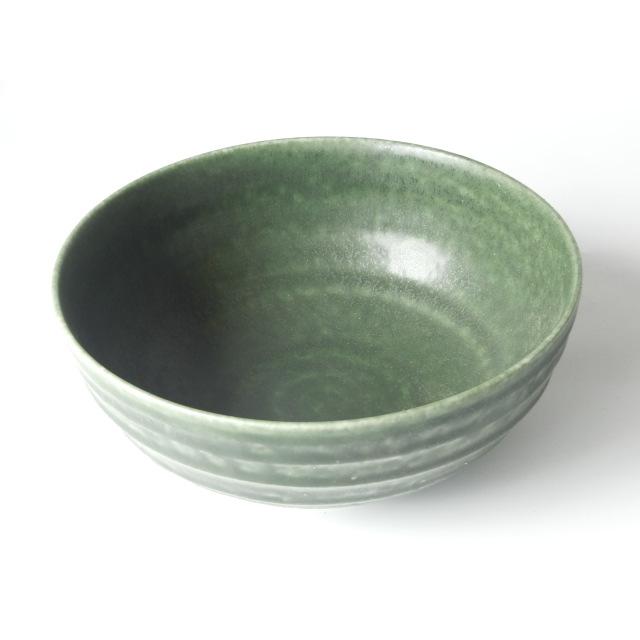 OB055 LB型めん鉢　灰グリーン　アウトレット品 |  | 02