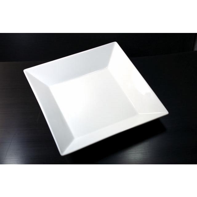 OB082 ホワイト２３．５cm正角深ボウル・盛り付け深皿 ★アウトレット品★ | 