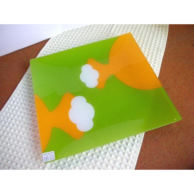 OZ014フラッフィースクエアプレート30cm　A-HMZ-AP3001FUOR | 