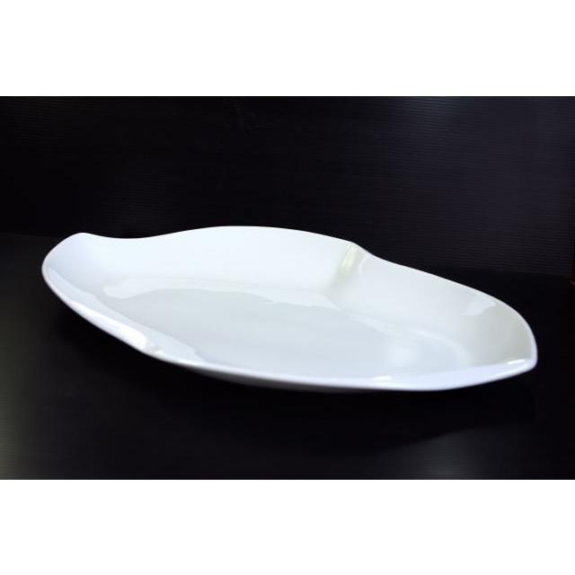 OZ032 ホームパーティー用38cmホワイト盛り付け皿★アウトレット品★ |  | 01