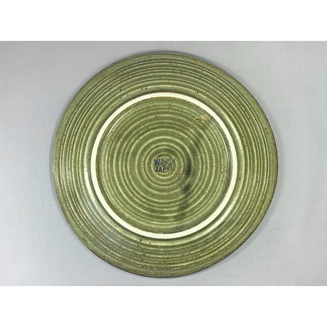 彩華織部はん点ブルーライン９０皿27cm [美濃焼/日本製/陶磁器/和食器/和風/緑/グリーン/大皿/深皿/シリーズ/居酒屋/旅館/料亭/業務用/おしゃれ] |  | 04