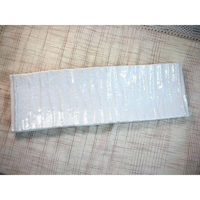 OZ042 フォールド尺一付出皿　白 寿司皿★アウトレット品★ |  | 01