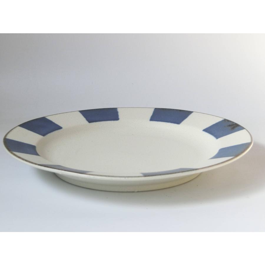 OZ047N ラウトネイビーリム70皿　アウトレット品 |  | 01