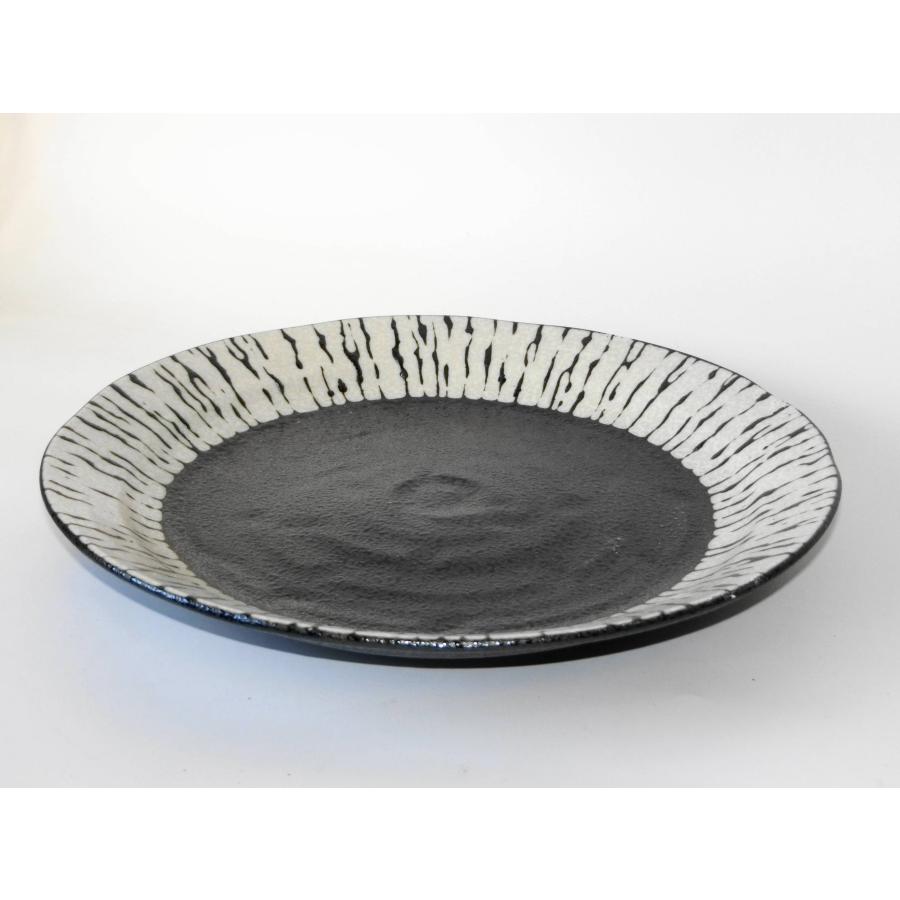 OZ048 黒潮8寸皿　アウトレット品 |  | 01