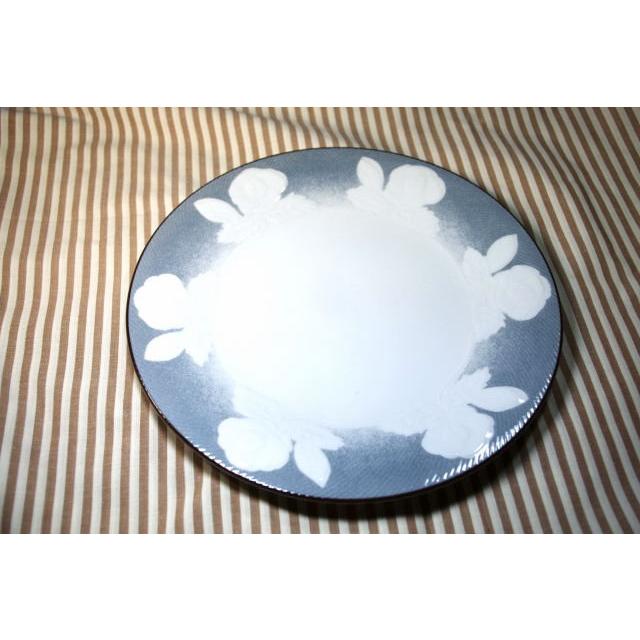 UP-TO-DATEグレーローズ23.7ｃｍ皿・パスタ皿HKT★アウトレット品★  OZ066 |  | 02