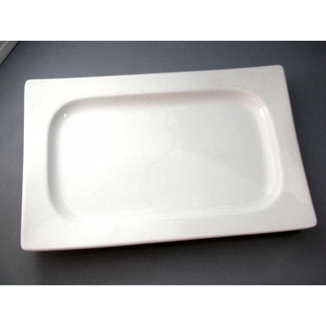 OZ089 白磁３４cmリム長角皿★アウトレット品★SKA |  | 01