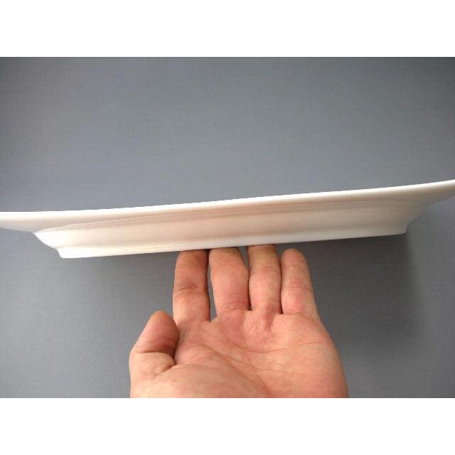 OZ089 白磁３４cmリム長角皿★アウトレット品★SKA |  | 02