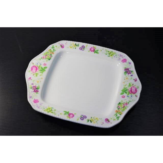 OZ096 小花22ｃｍモーニングトレー★アウトレット品★SNS | 