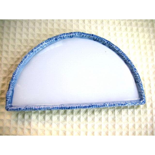 OZ101 強化渕十草半月刺身皿 ★アウトレット品★SMK |  | 02