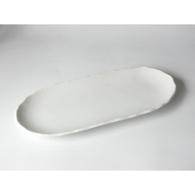 OZ138 白細長皿　アウトレット品 |  | 02