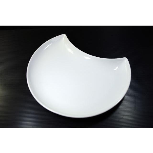 OZ251 白２４ｃｍ月形プレート　MNM★アウトレット品★ | 