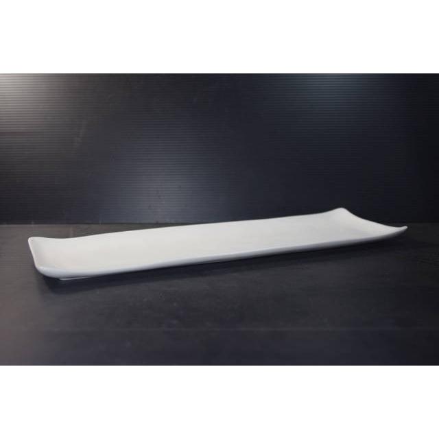 OZ287　白マット33cm長角ロングプレート★アウトレット品★DMS |  | 01
