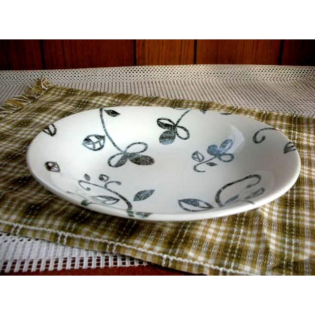 PS006 モダンオーバルカレーディッシュ唐草 | 