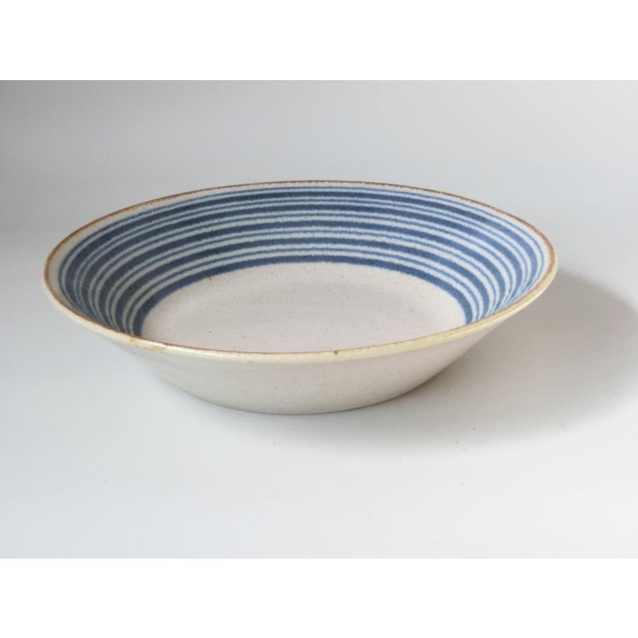 PS009C　ぱいかじ反り型70深皿　波　アウトレット品 | 