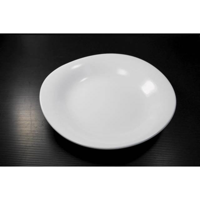 PS020　白22.4ｘ20.5ｃｍ楕円スープ皿   アウトレット品 | 