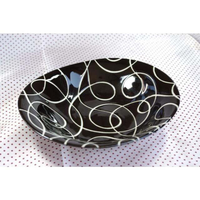 PS022　ブッラクスクロール１９．２ｃｍスープ　アウトレット品 | 