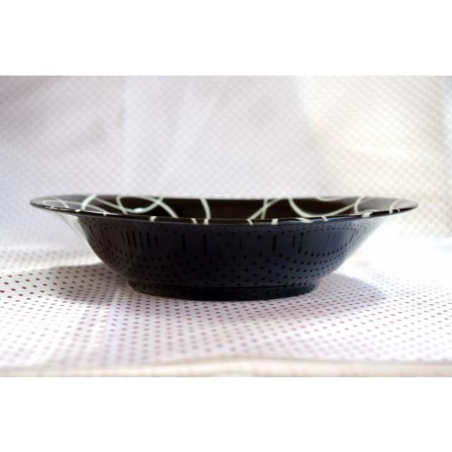 PS022　ブッラクスクロール１９．２ｃｍスープ　アウトレット品 |  | 01