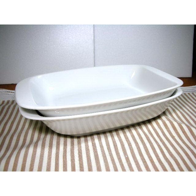 PS059　ホワイト２４．５ｃｍ角型９”ベーカー・カレー皿★アウトレット品★ |  | 02