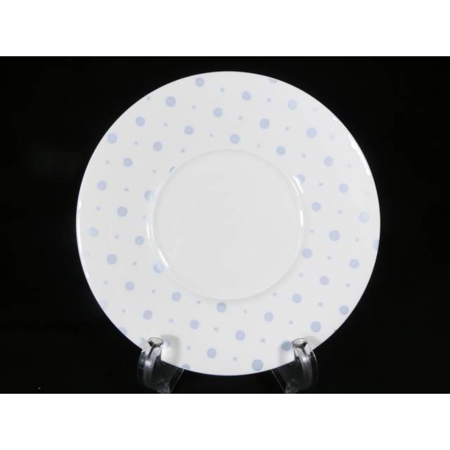 Bone Chinaファンタジアwideリムプレート22.5cm青FA2211 [陶磁器/ブランド/シリーズ/プレート/パスタ/デザート/平皿/中皿/盛皿/洋食器/洋風/おしゃれ] | 