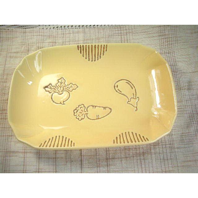 PS068　野菜長角パスタ皿　★アウトレット品★ |  | 04