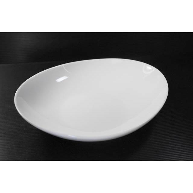PS082　ちょっと白めの楕円カレー皿・深皿（アウトレット品） |  | 02