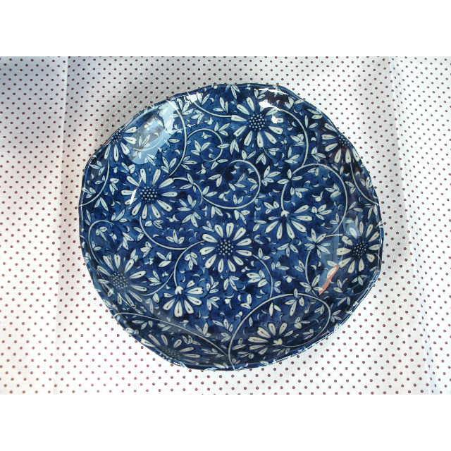 PS095 藍華７寸深皿・カレー皿/パスタ皿★アウトレット品こみ★ |  | 01