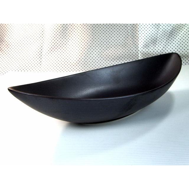 PS100 Le maitre27cmパスタディッシュ・黒マット(チョコレート色）★アウトレット品こみ★ |  | 02