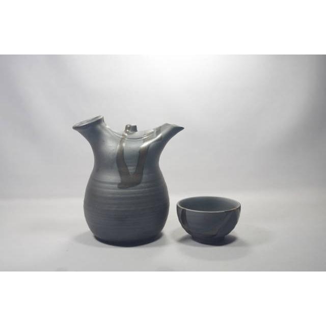 SK004　レンジ燗小　南蛮　[美濃焼/日本製/陶磁器/和食器/和風/黒/ブラック/酒器/熱燗 /徳利/とっくり/日本酒/お酒/居酒屋/料亭/旅館/レストラン/業務用] |  | 03