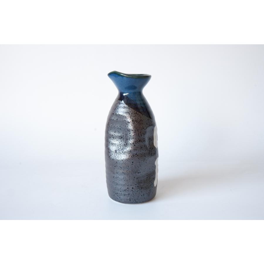 SK020　ブルー塗分１合ぺこ徳利 |  | 03