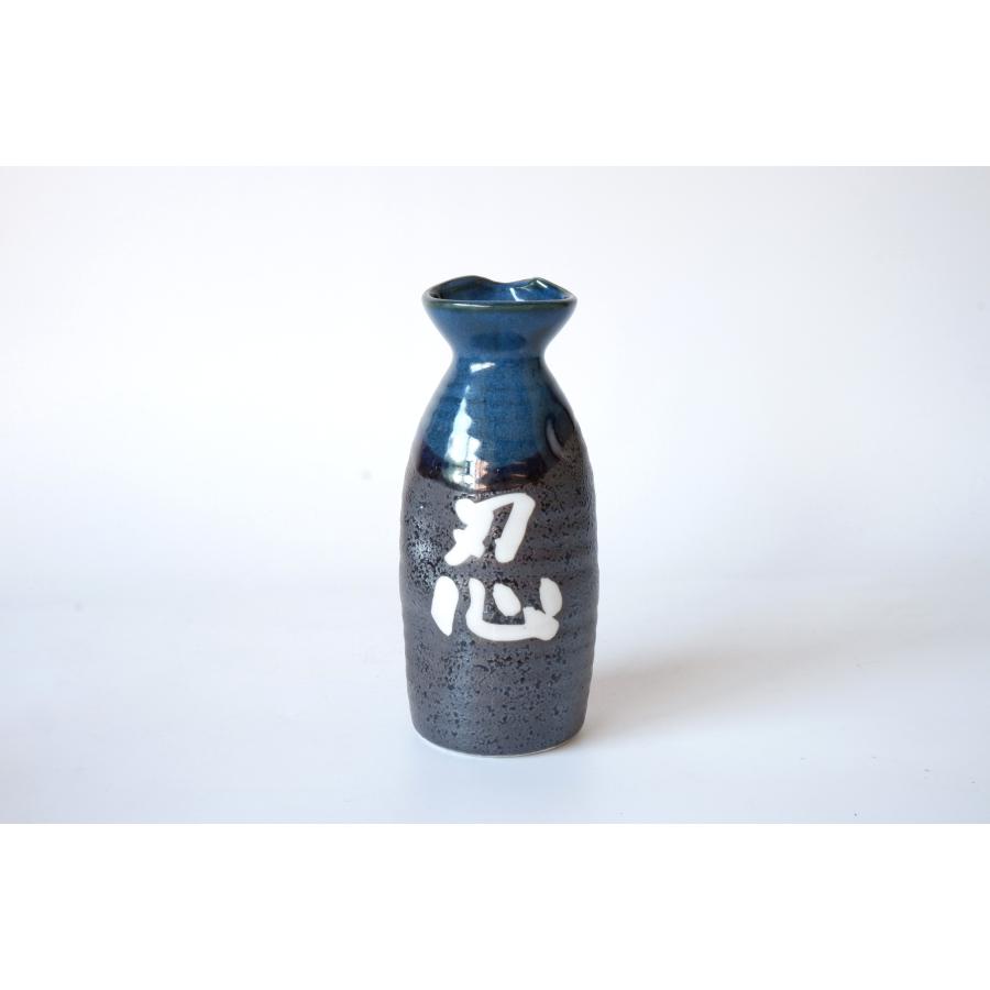 SK020　ブルー塗分１合ぺこ徳利 |  | 06