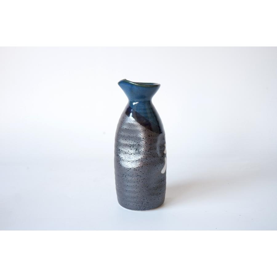 SK020　ブルー塗分１合ぺこ徳利 |  | 07