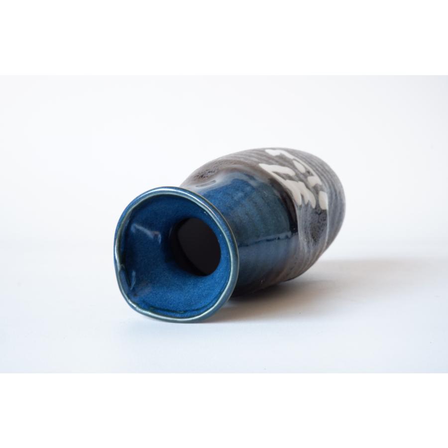 SK020　ブルー塗分１合ぺこ徳利 |  | 09