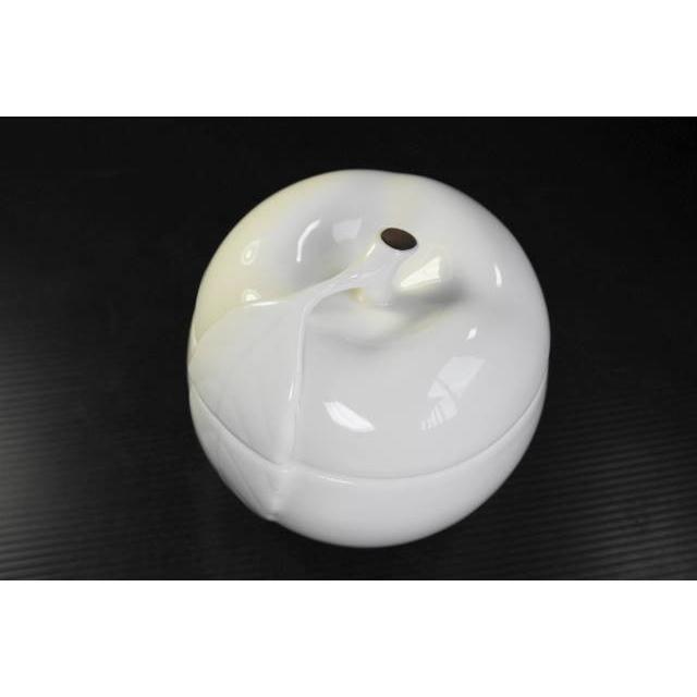 TP072 NBアップルデザートカップ・キャンディーボックス・シュガーポット [美濃焼/日本製/陶磁器/りんご/リンゴ/置物/小物入れ/雑貨/おしゃれ/かわいい] |  | 01