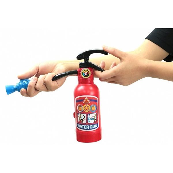 水ピストルちびっこ消火隊 おもちゃ 池田工業社 水遊び 夏 水鉄砲 子ども 消火器 |  | 02