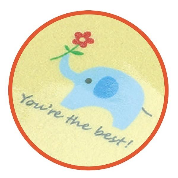 ぞうのフェルト収納ケース(5個までメール便可) 母の日 父の日 プレゼント ポーチ 子供会 手作り メッセージ 写真 フォトフレーム 敬老の日 |  | 02