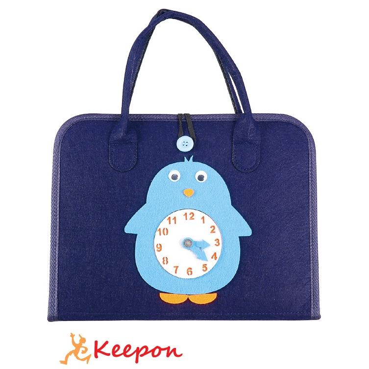 フェルト知育バッグ　アーテック おもちゃ プレゼント 知育玩具 紐通し ひも 指先 練習 | 