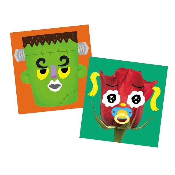 かおシールブック3(5冊までメール便可) アーテック 知育ブック