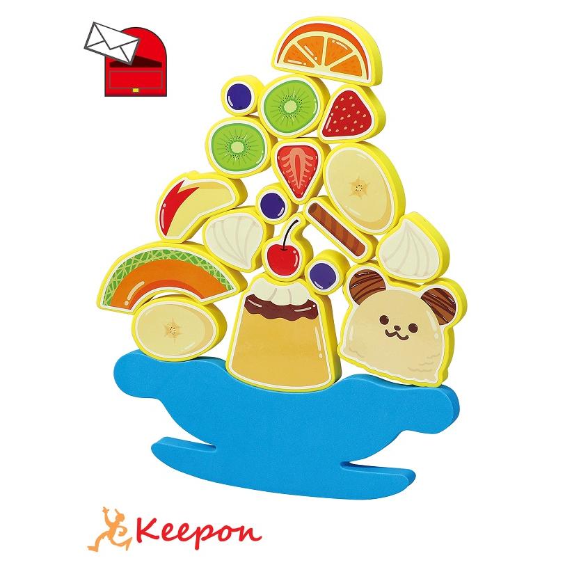 BIGパフェ バランスゲーム (メール便可) アーテック バランスゲーム おもちゃ 幼稚園 保育園 子供 子ども パズル 積み木 | 