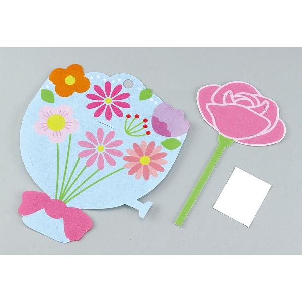 おえかきブーケ (10個までメール便可) 母の日 父の日 プレゼント 手作り お絵かき おえかき 記念品 幼稚園 保育園 敬老の日 子ども アーテック カーネーション |  | 01