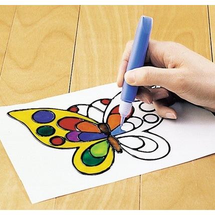 グラスデコ 12色 ヤマト (1個までメール便可) 絵具 窓 シール ステンドグラス |  | 02