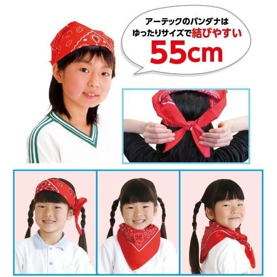 バンダナ 10個までメール便可能 10色からお選びください ペイズリー柄 アーテック ダンスグッズ 応援 学園祭 手作りマスク 幼稚園 小学校 運動会 体育祭 1243 G キープオンyahoo ショップ 通販 Yahoo ショッピング