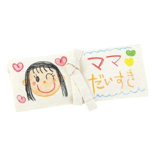 ファブリックマルチケース A4 (メール便可) 母の日 父の日 プレゼント 手作り 工作 お絵かき おえかき 記念品 幼稚園 保育園 敬老の日 子ども 卒業 記念品 布製 |  | 02