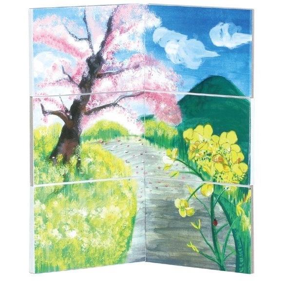 手作りからくり屏風(メール便可) アーテック 伝統工芸 美術 絵本 |  | 01